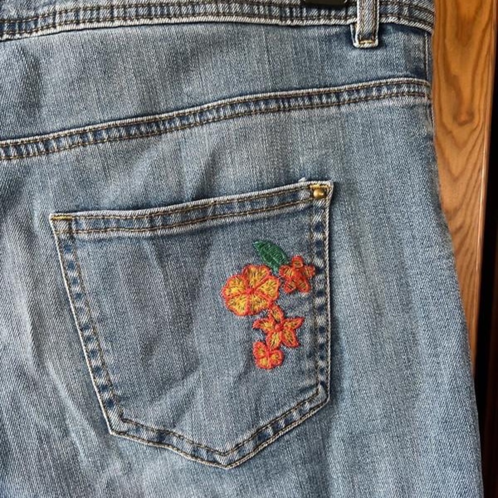 Embroidered Jeans